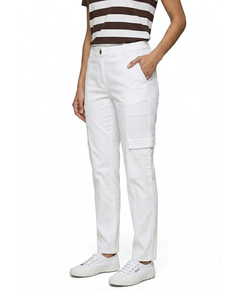 Olsen Women's Drawstring Cargo Pant