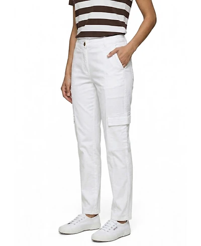 Olsen Women's Drawstring Cargo Pant