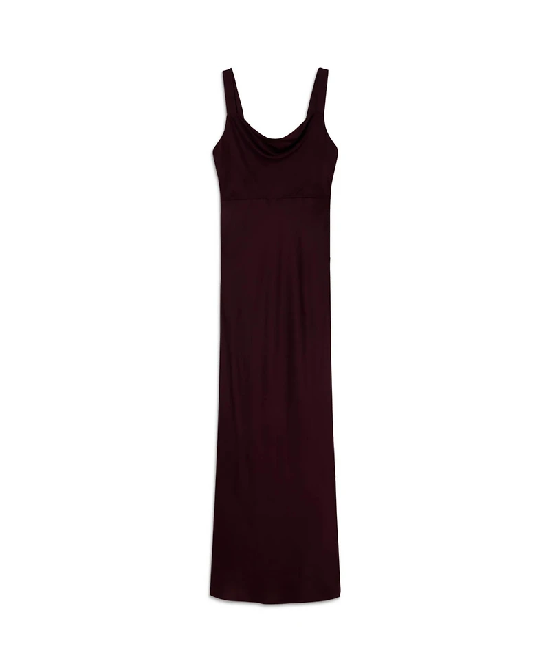 Whistles Women's Thea Cowl Satin Maxi Dress