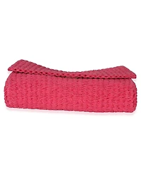 Pre-Owned Saint Laurent Pink Raffia Medium Kate Chain Bag