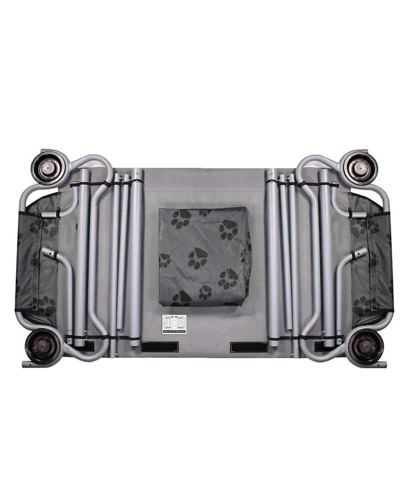 Disc-o-Bed Dog Cat Cot Bed Foldable Portable Travel Camping