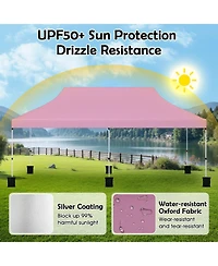 Sugift 10 X 20 Ft Pop up Canopy Tent Foldable Portable Outdoor Gazebo with Carry Bag