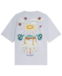 Scotch & Soda Men's Front and Back Artwork Short-Sleeve T-Shirts