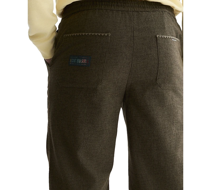 Scotch & Soda Men's Otis Melange Relaxed-Fit Jogger Pants