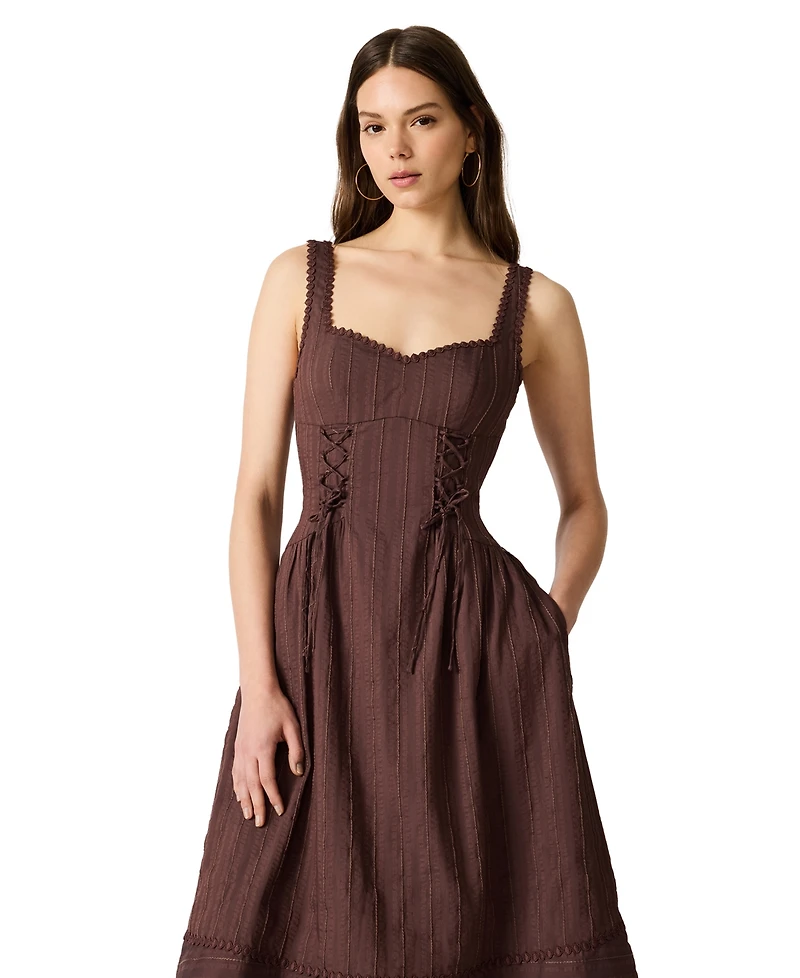 Steve Madden Juniors' Corseted Sundress
