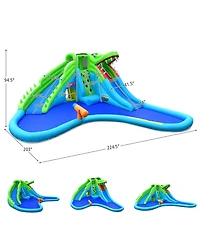 Inflatable Style Water Slide Upgraded Kids Bounce Castle w/780W Blower