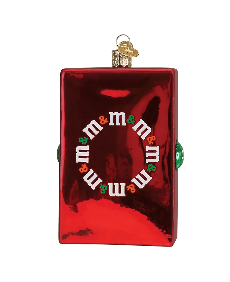 Old World Christmas 4.75" Mars Wrigley Candies M&M's Vending Machine Ornament