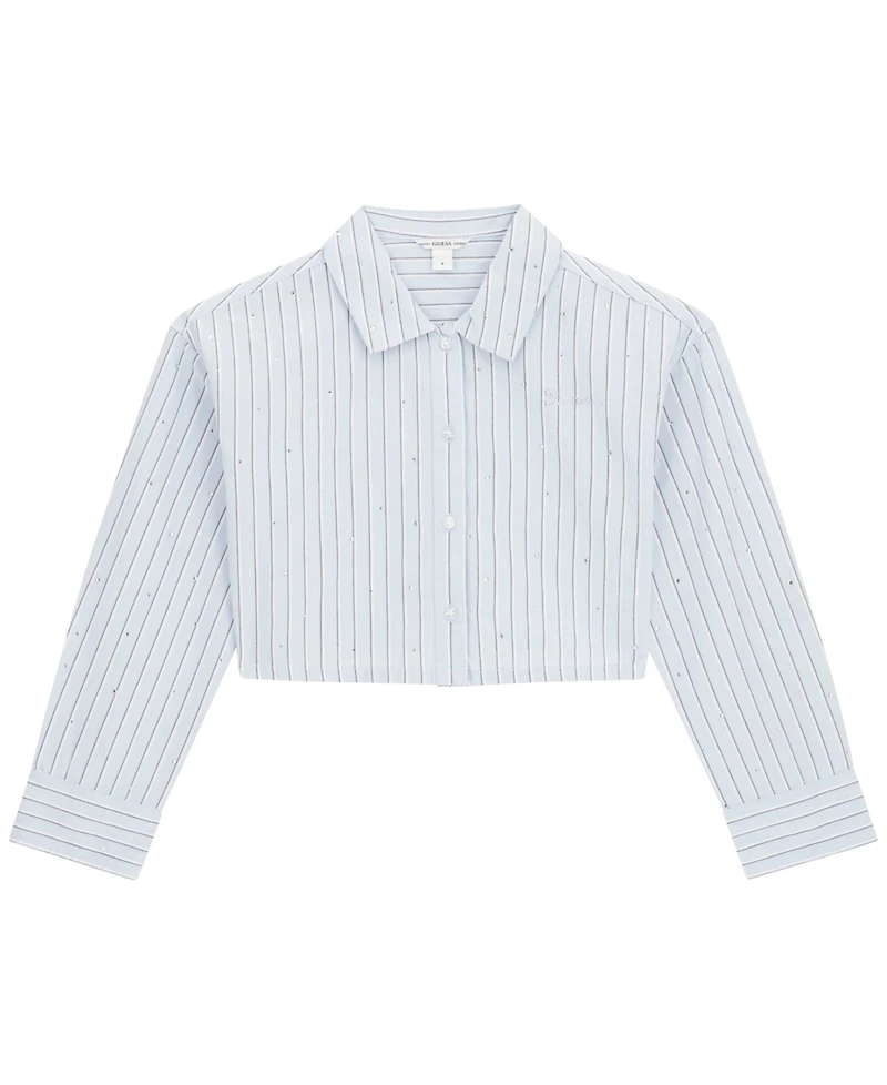 Guess Girls' 7-16 Long-Sleeve Shirt