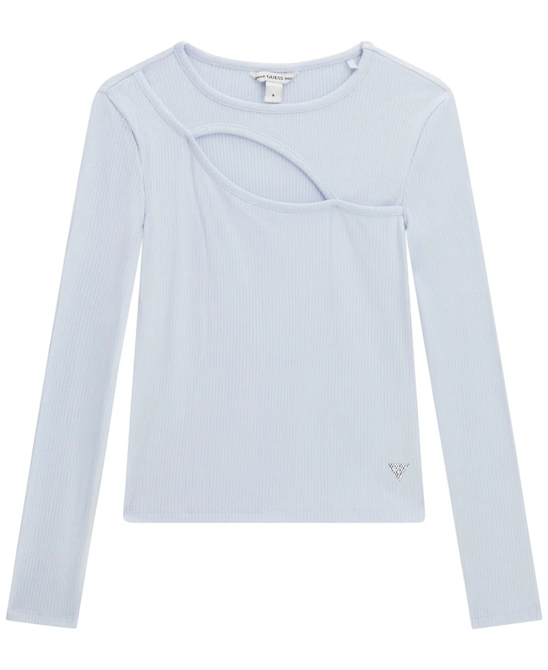 Guess Girls' 7-16 Long-Sleeve T-Shirt