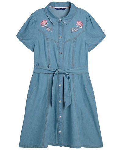 Scotch & Soda Girls' 4-6X Denim Dress
