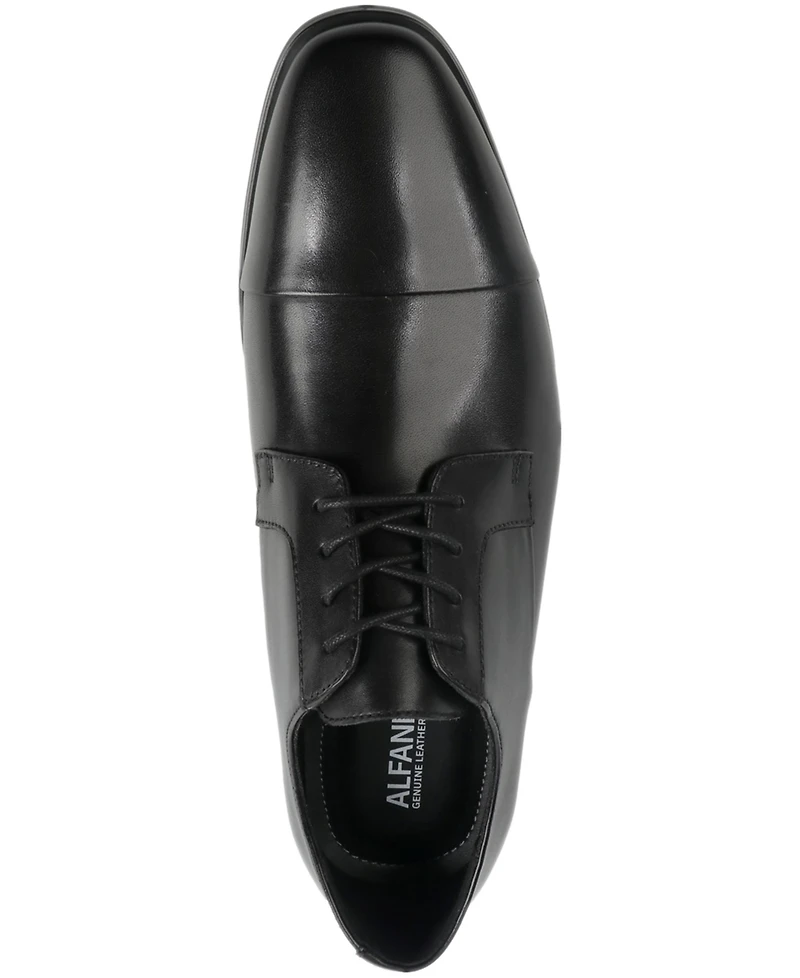 Alfani Men's Jovann Genuine Leather Lace Up Dress Shoes, Macy's Exclusive