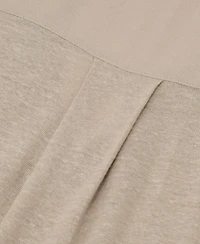 Reiss Women's Linen V-Neck T-Shirt