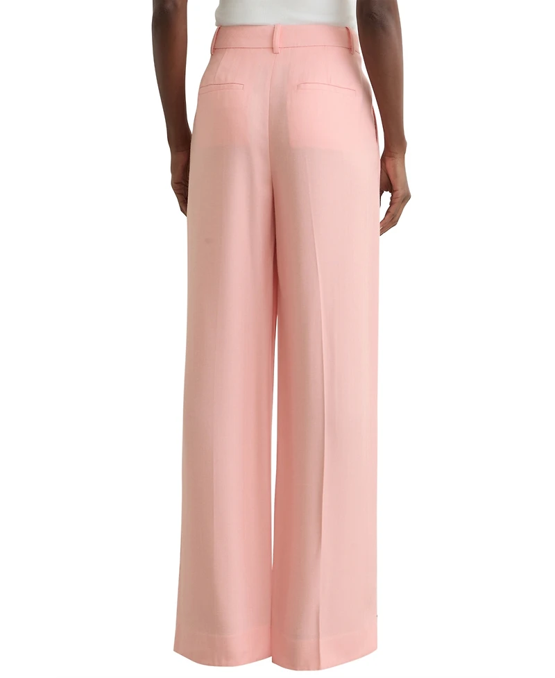 Reiss Women's Wide-Leg Suit Trouser Pants