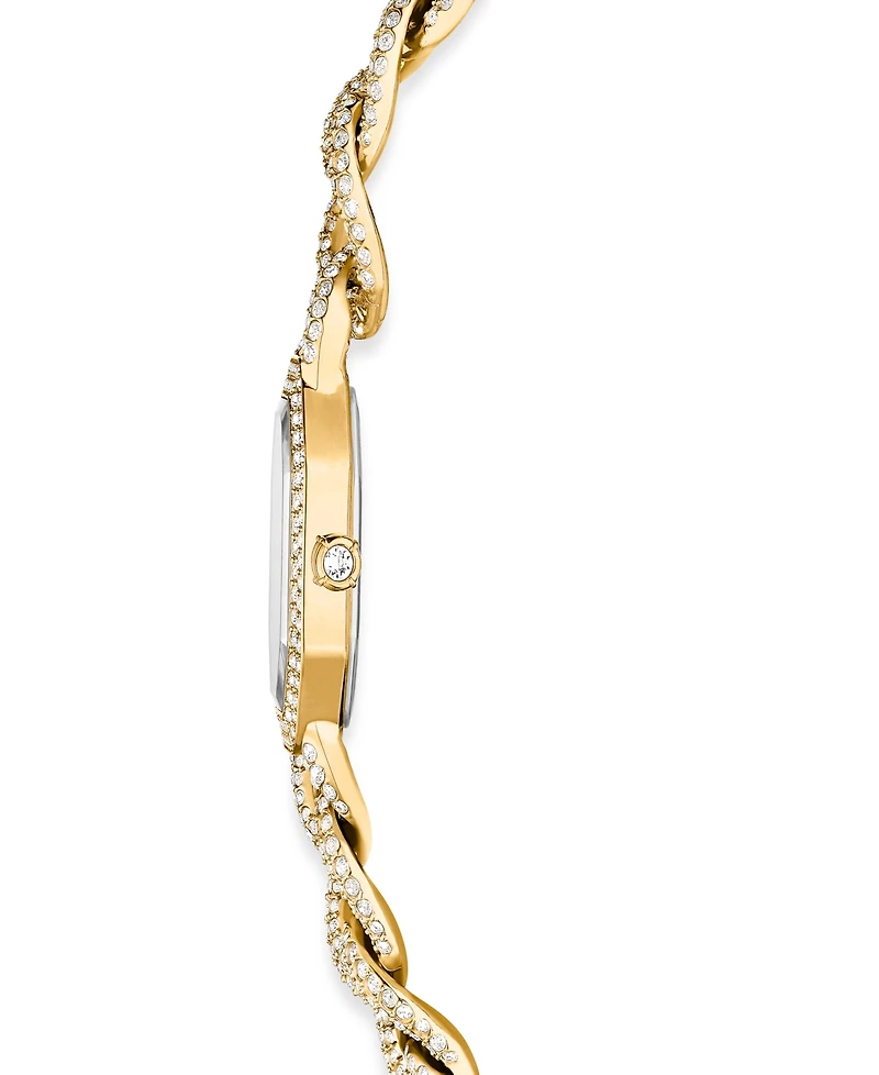 Swarovski Dextera Chain Swiss Crystal Bracelet Watch 44 x 20mm