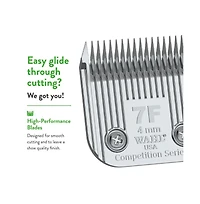Wahl Professional Animal 7F Full Medium Competition Series Detachable Blade with 4/25-Inch Cut Length (2368-100)