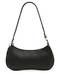 Steve Madden Bsabine Small Pebbled and Tassled Shoulder Handbag