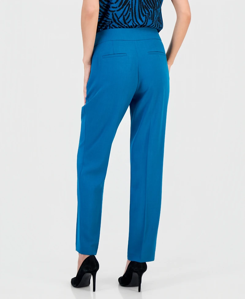 Kasper Women's Ava Straight-Leg Crepe Pants