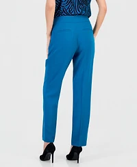 Kasper Women's Ava Straight-Leg Crepe Pants