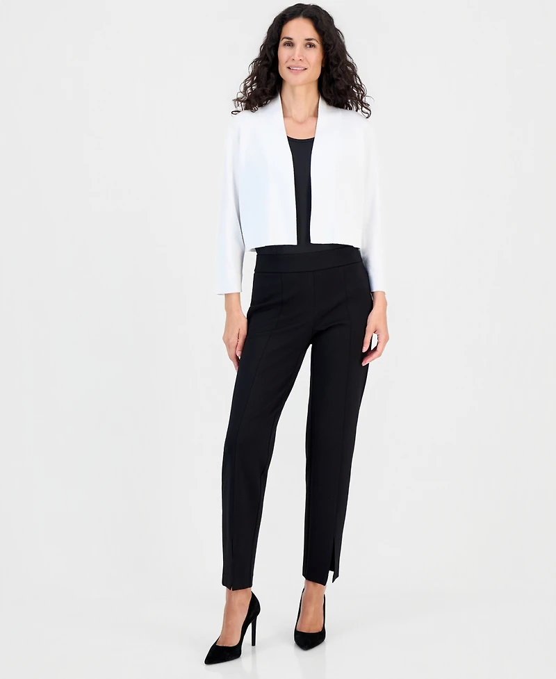 Kasper Women's Cropped Kissing Front Shrug
