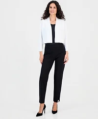 Kasper Women's Cropped Kissing Front Shrug