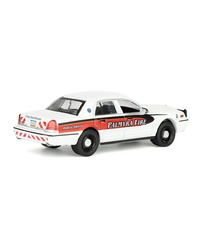 Greenlight 1/64 2011 Ford Crown Victoria, Palmyra, Pennsylvania Fire Department, Fire and Rescue Series 5