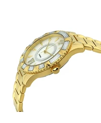 GV2 by Gevril Women's Venice Swiss Quartz Diamond Ip Stainless Steel Bracelet Watch