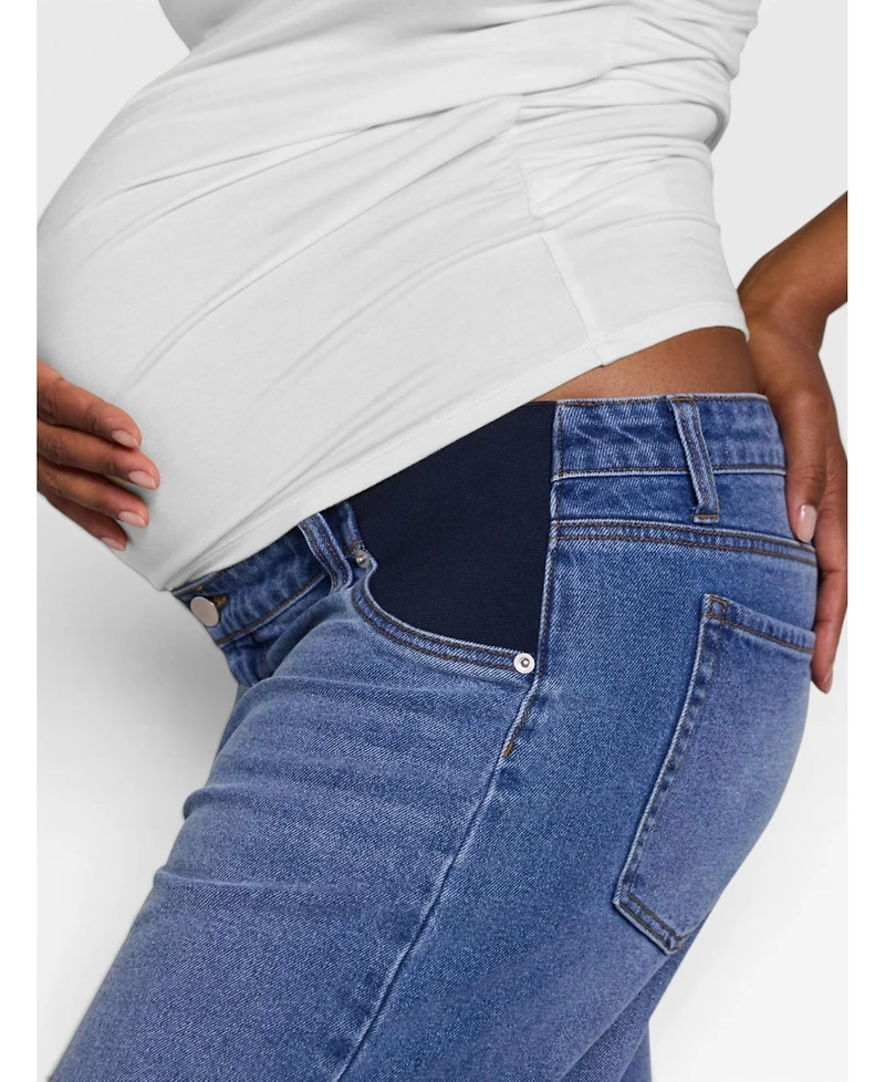 Motherhood Maternity Under the Belly Dart Barrel Leg Jean