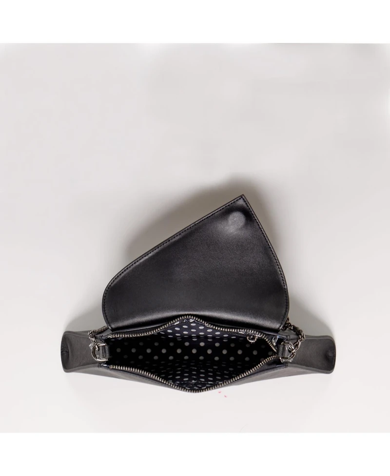 Susu Women's Saffiano Leather Envelope Clutch Purse Crossbody Evening Bag with Chain Strap Elegant Handbag