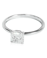 Pre-Owned Tiffany & Co 1.01 ct Cut Cornered Square Mixed Cut Diamond True Engagement Ring