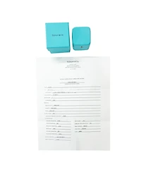 Pre-Owned Tiffany & Co 0.93 ct Round Brilliant Diamond Engagement Ring