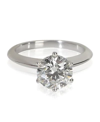 Pre-Owned Tiffany & Co 2.01 ct Round Brilliant Diamond Engagement Ring