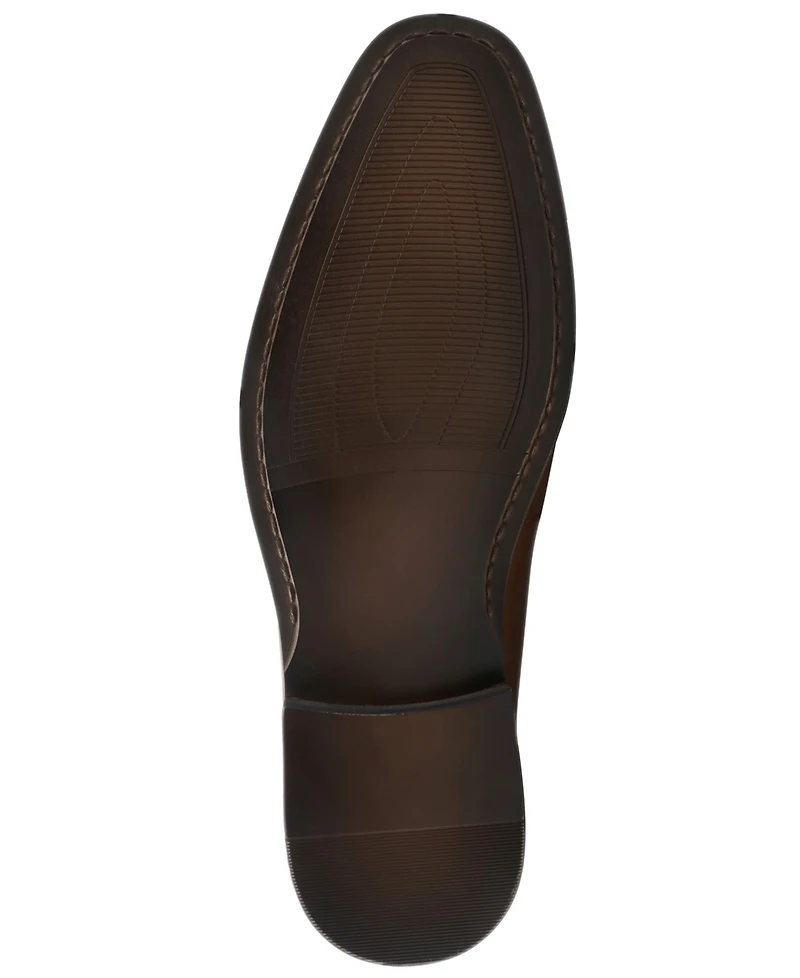 Alfani Men's Jennerr Genuine Leather Bit Slip On Loafers, Macy's Exclusive