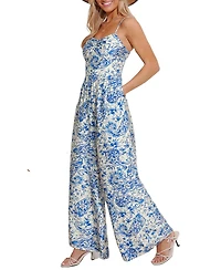 Cupshe Women's Summer Paisley Print Jumpsuit