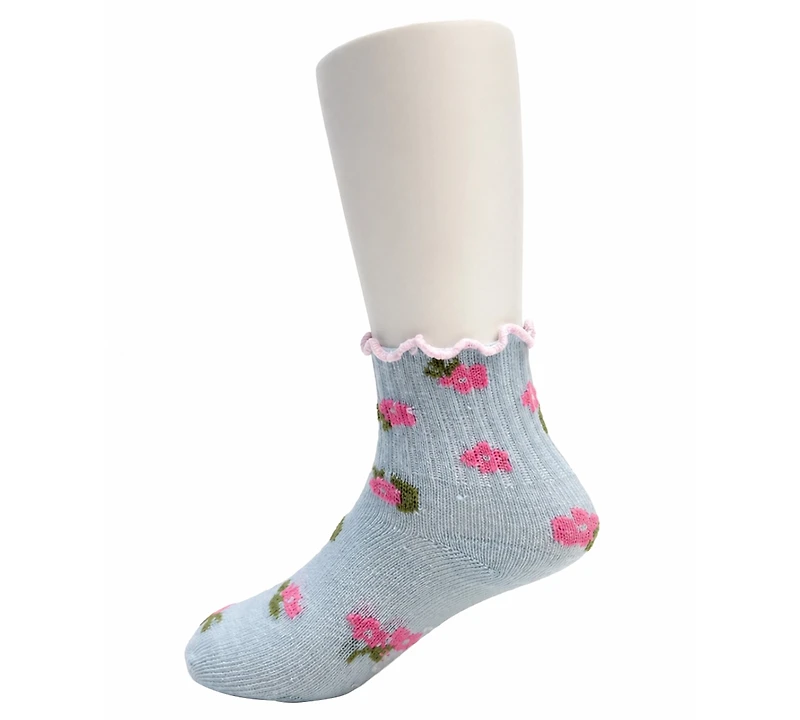 Rainbow Sugar Biz & Bean Toddler Boys' and Girls' 2T-4T Grippers Socks, 10-Pack