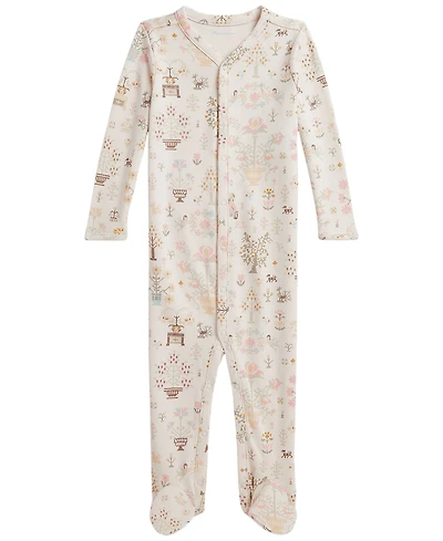 Polo Ralph Lauren Baby Girls' Bear Cotton Footed Coverall
