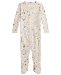 Polo Ralph Lauren Baby Girls' Bear Cotton Footed Coverall