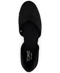 Toms Women's Gemma D'Orsay Slip-On Flats