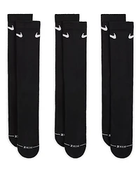 Nike Men's Everyday Elevated Crew Socks, 3-Pack