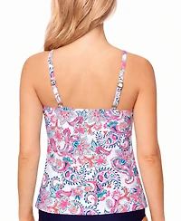 Island Escape Women's Cali Underwire Tankini Top