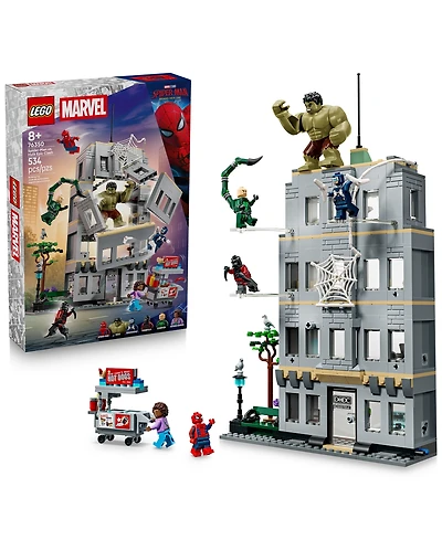 Lego Marvel Spider-Man vs. Hulk Epic Clash Building Set 76350, 534 Pieces