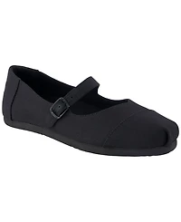 Toms Women's Alpargata Mary Jane Buckled Espadrilles Flats
