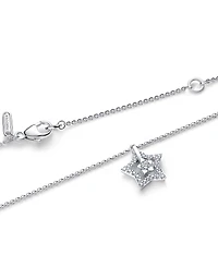 Pandora Talisman Sterling Silver Lab-Grown Diamond Star Pendant Necklace