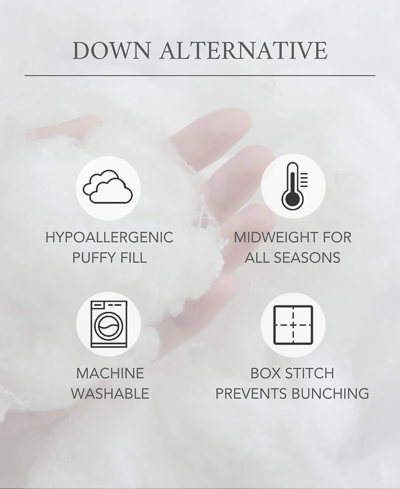 Levtex Home All-Season Down-Alternative Duvet Insert and Comforter