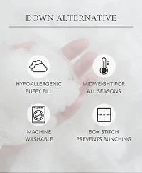 Levtex Home All-Season Down-Alternative Duvet Insert and Comforter