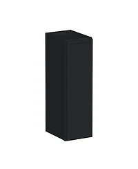 Boyel Living Standard Wall Cabinet (1 Door 2 Shelves), Kitchen Cabinet with Solid Wood Frame, Soft-Close Hinge