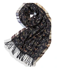 Fable England Women's A Night's Tale Woodland Tassel Scarf