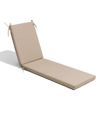 Pellebant 71.8''x20.9''x2.75'' Outdoor Patio Fade Resistant chaise lounge chair cushion