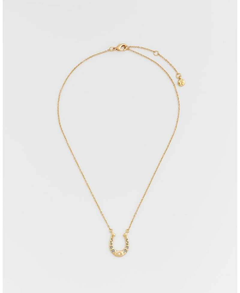 Fable England Gold Lucky in Love Necklace