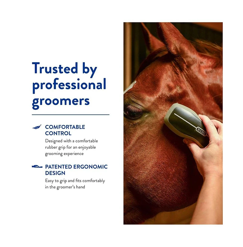 Wahl Professional Animal Equine Grooming Face Horse Brush