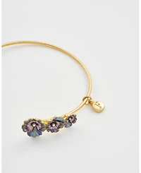 Fable England Pansy and Pearl Bangle